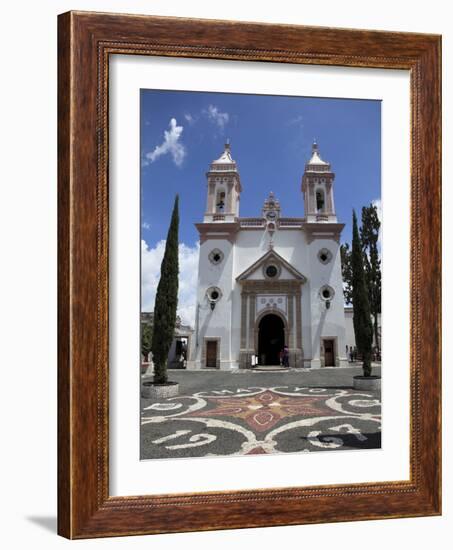 Templo De Santa Veracruz Church, Taxco, Guerrero State, Mexico, North America-Wendy Connett-Framed Photographic Print