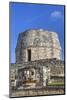 Templo Redondo (Round Temple), Mayapan, Mayan Archaeological Site, Yucatan, Mexico, North America-Richard Maschmeyer-Mounted Photographic Print