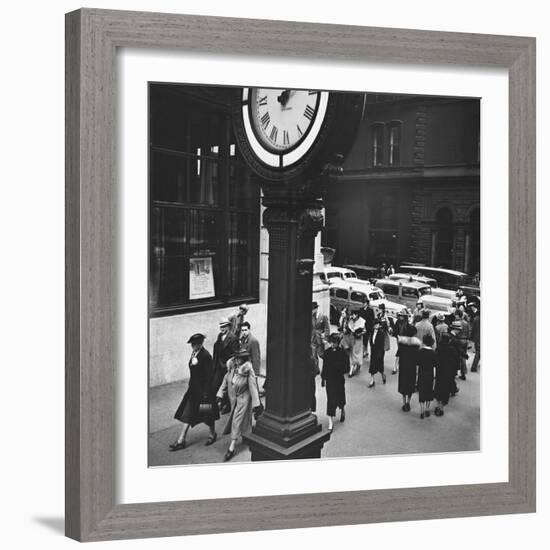 Tempo of the City-Berenice Abbott-Framed Giclee Print