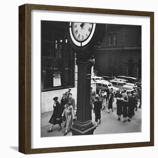 Tempo of the City-Berenice Abbott-Framed Giclee Print