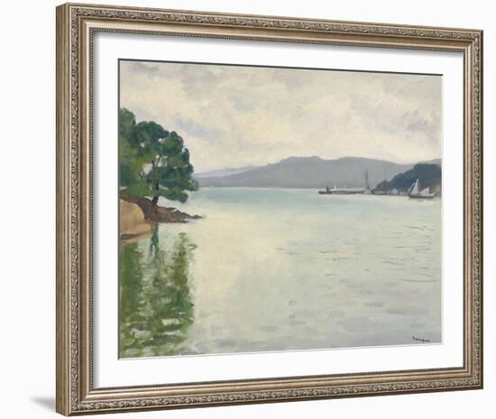 Temps Gris à Porquerolles-Albert Marquet-Framed Giclee Print