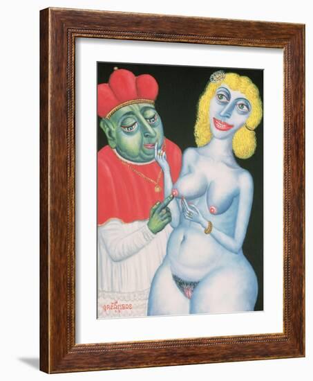 Temptation, 1999-Tamas Galambos-Framed Giclee Print