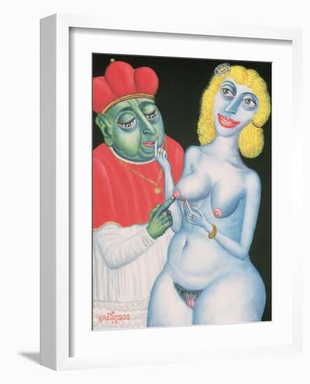 Temptation, 1999-Tamas Galambos-Framed Giclee Print