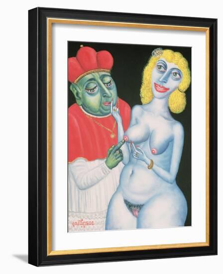 Temptation, 1999-Tamas Galambos-Framed Giclee Print