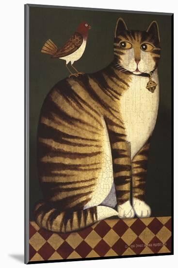 Temptation I (Cat)-Diane Ulmer Pedersen-Mounted Art Print