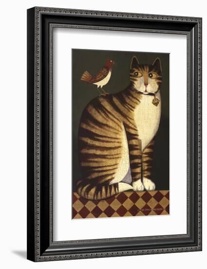 Temptation I (Cat)-Diane Ulmer Pedersen-Framed Giclee Print