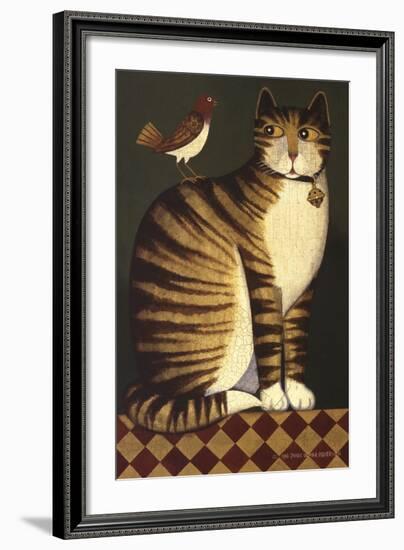 Temptation I (Cat)-Diane Ulmer Pedersen-Framed Giclee Print