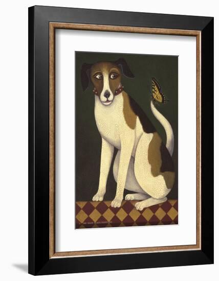 Temptation II (Dog)-Diane Ulmer Pedersen-Framed Giclee Print