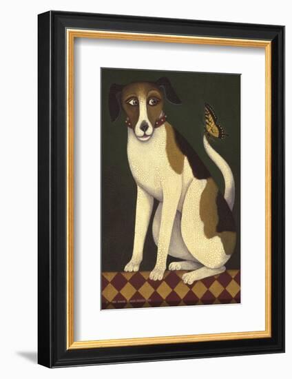 Temptation II (Dog)-Diane Ulmer Pedersen-Framed Giclee Print