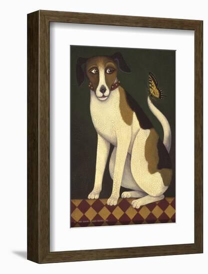 Temptation II (Dog)-Diane Ulmer Pedersen-Framed Giclee Print