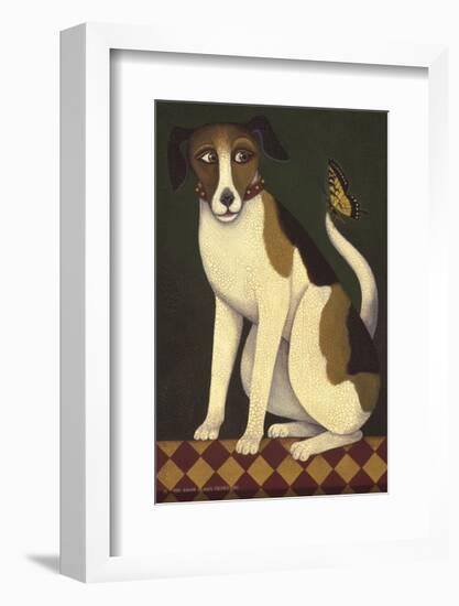 Temptation II (Dog)-Diane Ulmer Pedersen-Framed Giclee Print