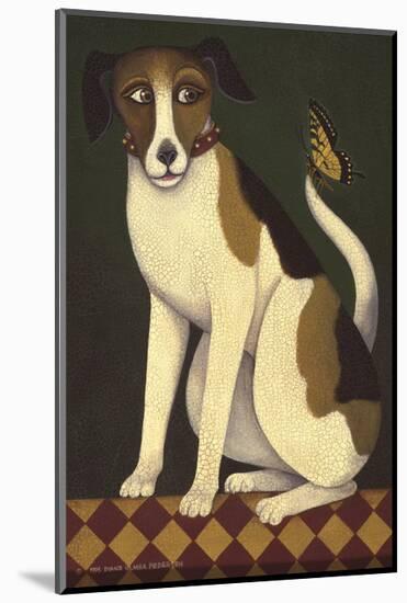 Temptation II (Dog)-Diane Ulmer Pedersen-Mounted Art Print