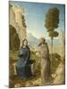 Temptation of Christ in the Wilderness, c.1500-4-Juan de Flandes-Mounted Giclee Print