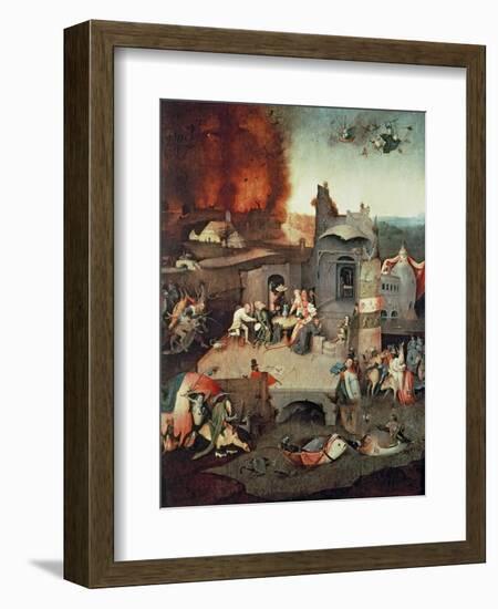 Temptation of Saint Anthony, c.1500-Hieronymus Bosch-Framed Giclee Print