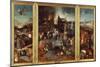 Temptation of Saint Anthony, Triptych 1505-6-Hieronymus Bosch-Mounted Giclee Print