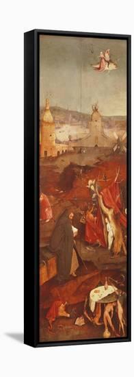 Temptation of Saint Anthony Triptych-Hieronymus Bosch-Framed Premier Image Canvas