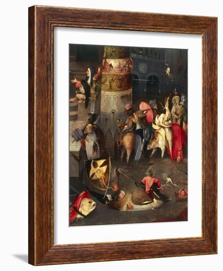 Temptation of Saint Anthony-Hieronymus Bosch-Framed Giclee Print