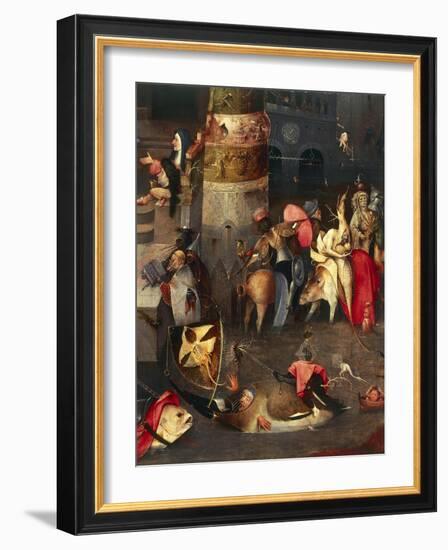 Temptation of Saint Anthony-Hieronymus Bosch-Framed Giclee Print