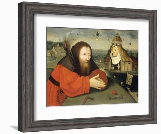 Temptation of St. Anthony, C. 1530-1600-Heronimus Bosch-Framed Art Print