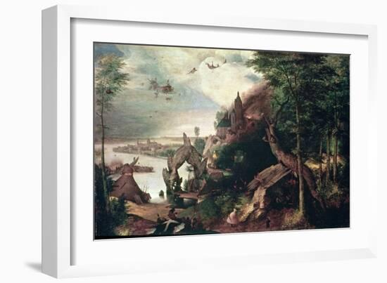 Temptation of St.Anthony, C.1550-75 (Oil on Panel)-Pieter Bruegel the Elder-Framed Giclee Print