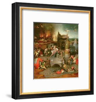 Temptation of St. Anthony (Centre Panel)-Hieronymus Bosch-Framed Giclee Print
