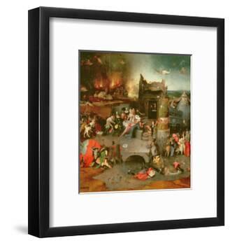 Temptation of St. Anthony (Centre Panel)-Hieronymus Bosch-Framed Giclee Print