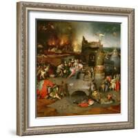 Temptation of St. Anthony (Centre Panel)-Hieronymus Bosch-Framed Giclee Print