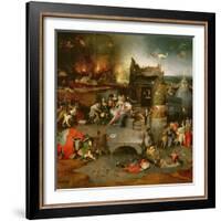 Temptation of St. Anthony (Centre Panel)-Hieronymus Bosch-Framed Giclee Print