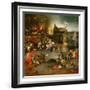 Temptation of St. Anthony (Centre Panel)-Hieronymus Bosch-Framed Giclee Print