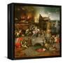 Temptation of St. Anthony (Centre Panel)-Hieronymus Bosch-Framed Premier Image Canvas