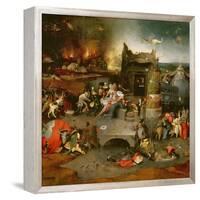 Temptation of St. Anthony (Centre Panel)-Hieronymus Bosch-Framed Premier Image Canvas