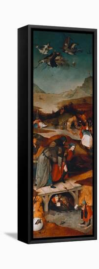 Temptation of St. Anthony (Left Hand Panel)-Hieronymus Bosch-Framed Premier Image Canvas