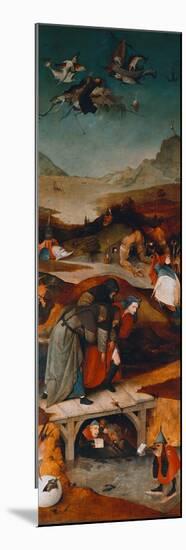 Temptation of St. Anthony (Left Hand Panel)-Hieronymus Bosch-Mounted Giclee Print