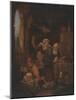 Temptation of St. Anthony (Oil on Panel)-David the Younger Teniers-Mounted Giclee Print