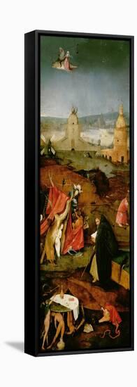 Temptation of St. Anthony (Right Hand Panel)-Hieronymus Bosch-Framed Premier Image Canvas