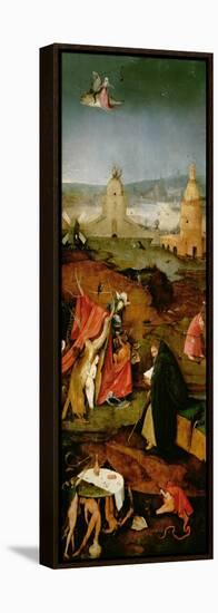 Temptation of St. Anthony (Right Hand Panel)-Hieronymus Bosch-Framed Premier Image Canvas