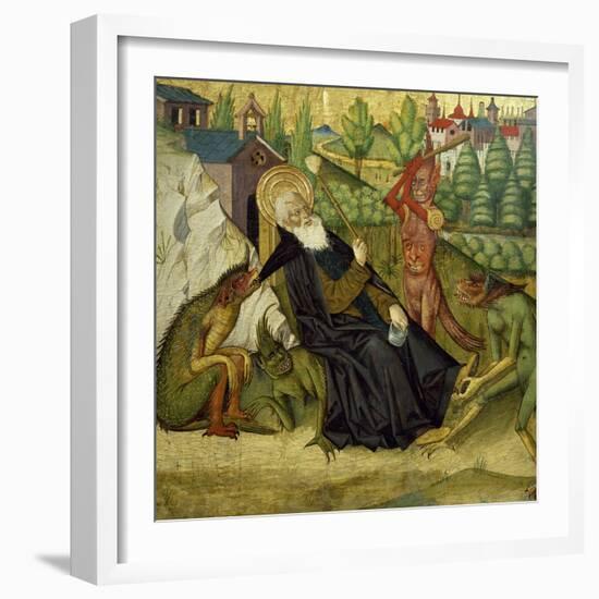 Temptation of St Anthony-null-Framed Giclee Print