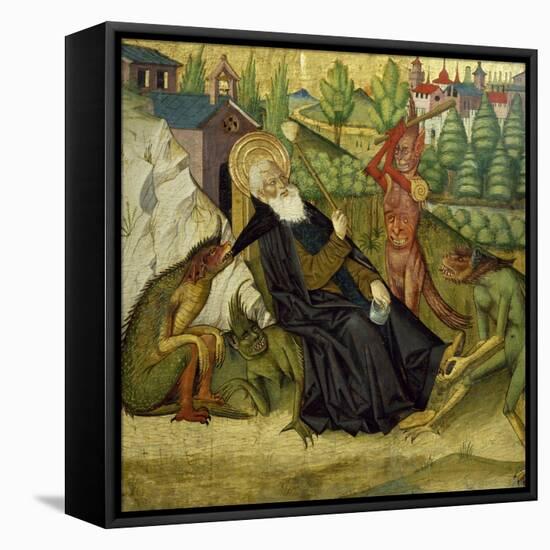 Temptation of St Anthony-null-Framed Premier Image Canvas