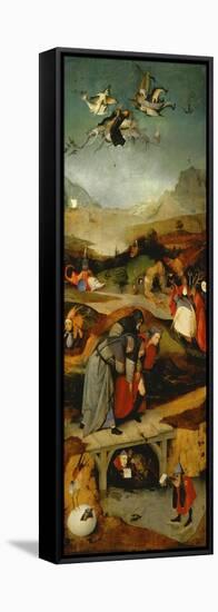 Temptation of St. Anthony-Hieronymus Bosch-Framed Premier Image Canvas