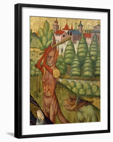 Temptation of St Anthony-null-Framed Giclee Print