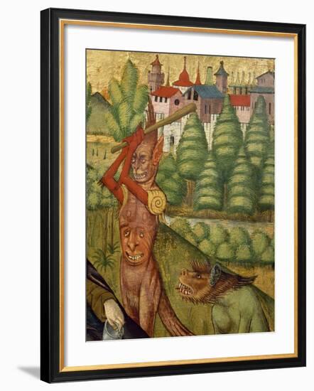 Temptation of St Anthony-null-Framed Giclee Print