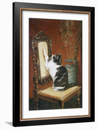 Temptation-Henriette Ronner Knip-Framed Giclee Print