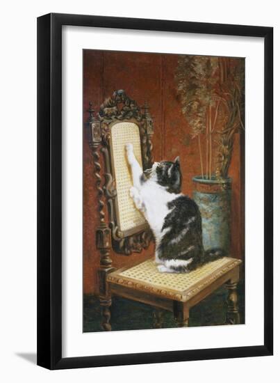 Temptation-Henriette Ronner Knip-Framed Giclee Print