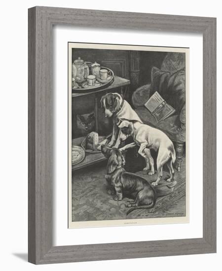 Temptation-Fannie Moody-Framed Giclee Print