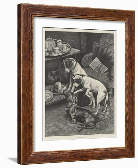 Temptation-Fannie Moody-Framed Giclee Print