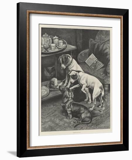 Temptation-Fannie Moody-Framed Giclee Print