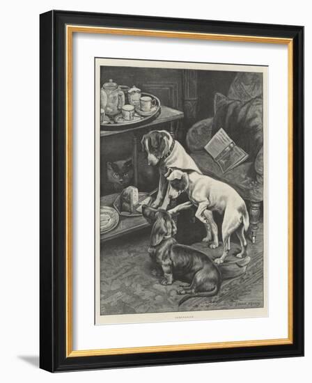 Temptation-Fannie Moody-Framed Giclee Print