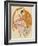 Tempted Lady-Gerda Wegener-Framed Art Print