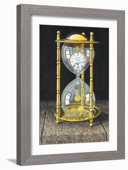 Tempus Pecunia Est-Richard Harpum-Framed Art Print