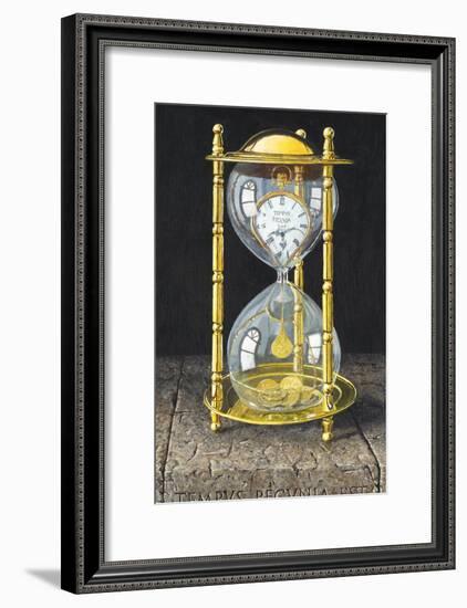 Tempus Pecunia Est-Richard Harpum-Framed Art Print